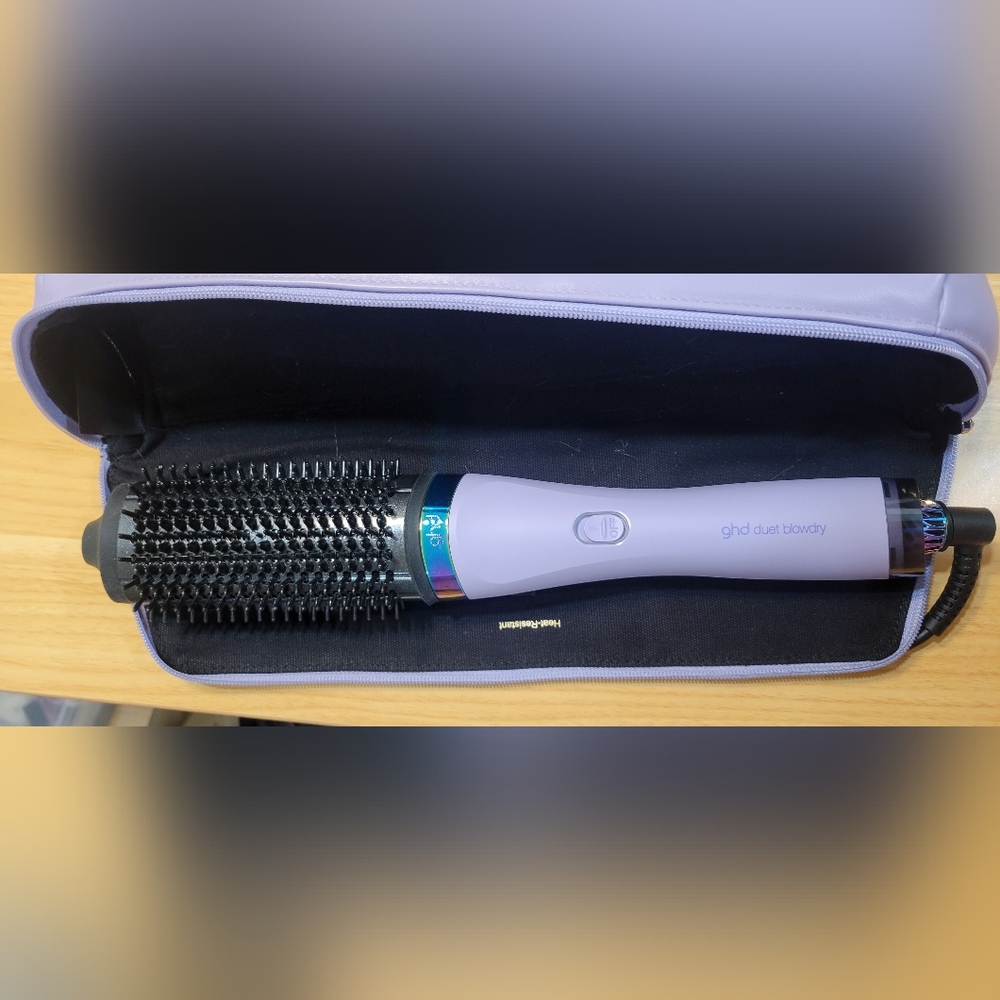 GHD Limited Edition Duet Blowdry 2-in-1 Brush - Galactic Lilac